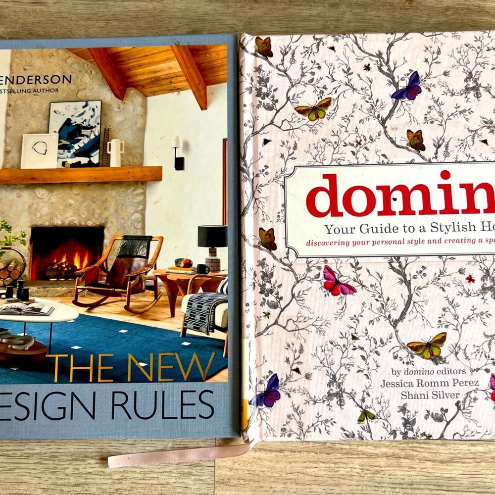 Designer book bundle: Domino &The Design Rules Emily Henderson